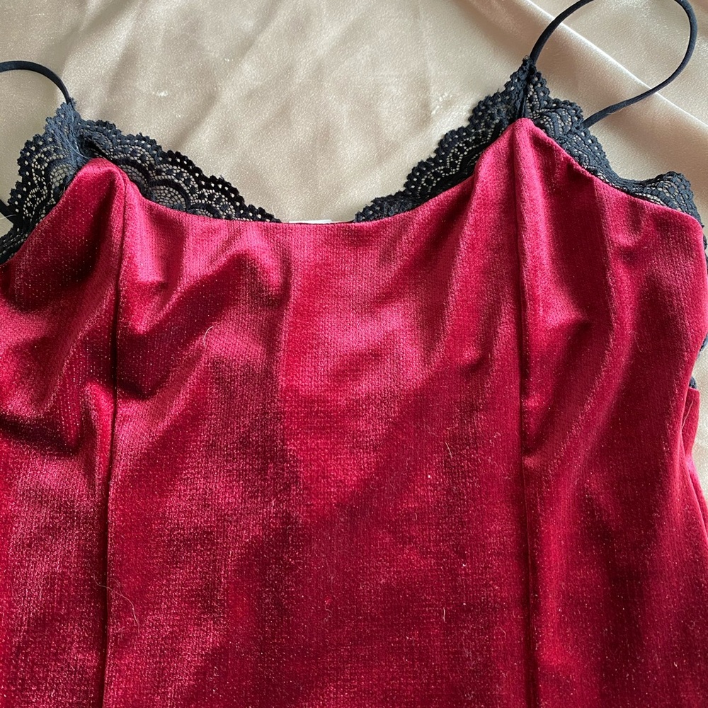 Velvet night time dress